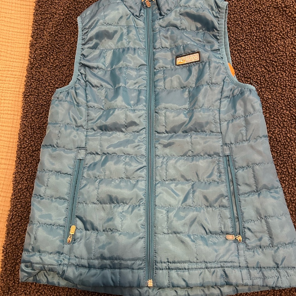 Blue Puffer Vest by Kurgo